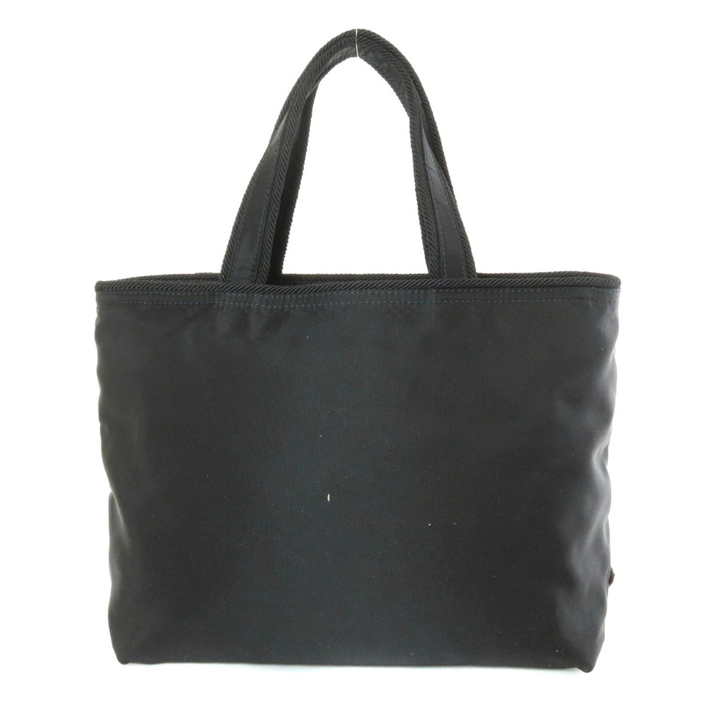 Prada Ribbon Bag Black bow Tote accent Logo Black